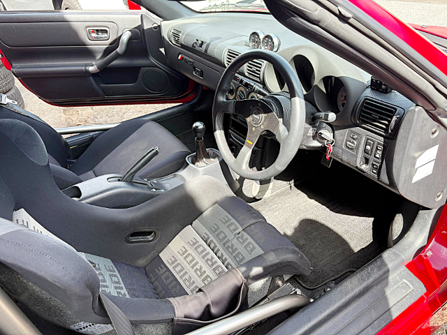 interior of ZZW30 TOYOTA MR-S.