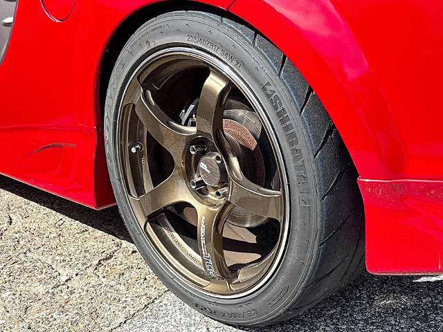 ADVAN Rim of ZZW30 TOYOTA MR-S.