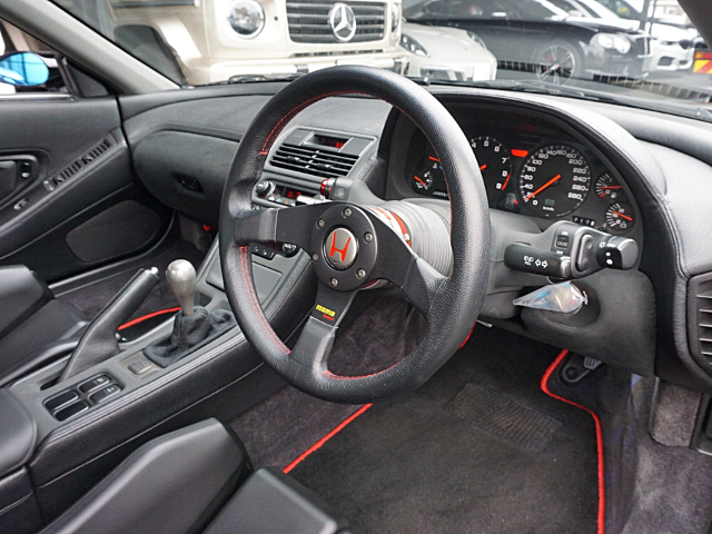 Interior Dashboard of ROUTE KS MADONNA WIDEBODY 1st Gen NA1 HONDA NSX.