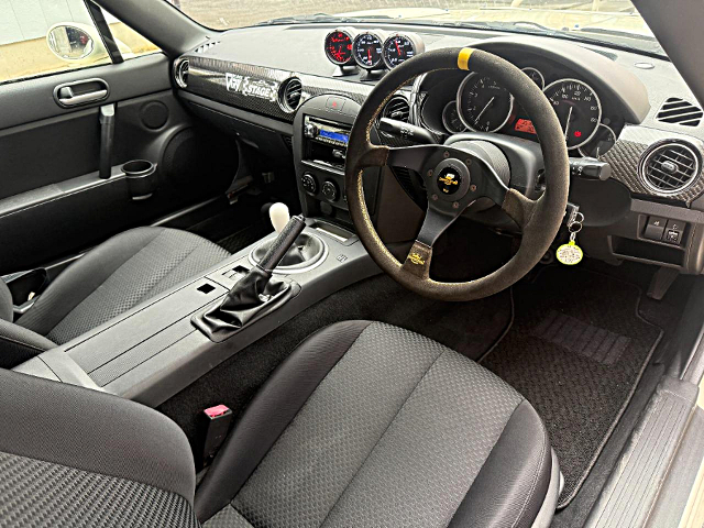 Interior of NCEC MAZDA ROADSTER.