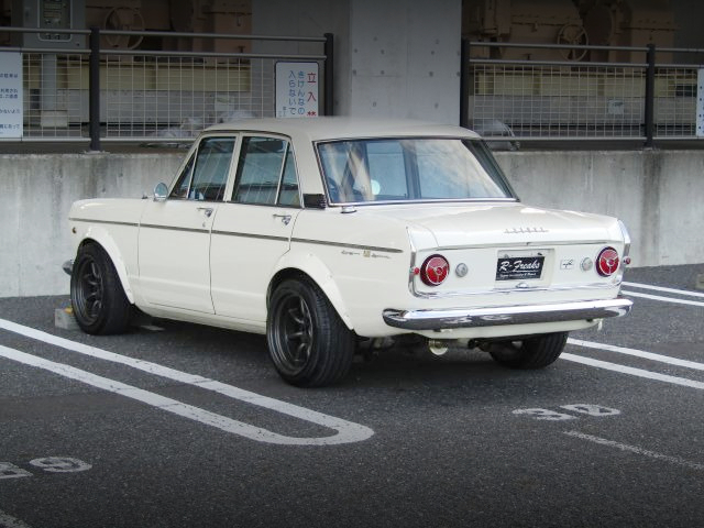 Rear exterior of 2nd Gen PRINCE SKYLINE.