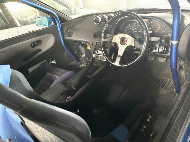 Interior of PS13 NISSAN SILVIA.