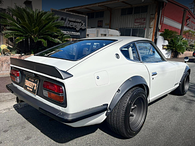Rear exterior of S30 FAIRLADY Z.