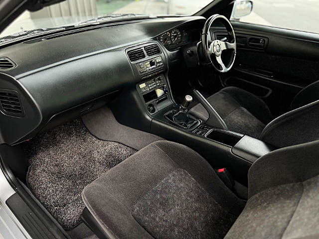 Interior of S14 NISSAN SILVIA Q'S.