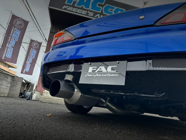 Exhaust muffler of WIDEBODY S15 SILVIA SPEC-R AERO.