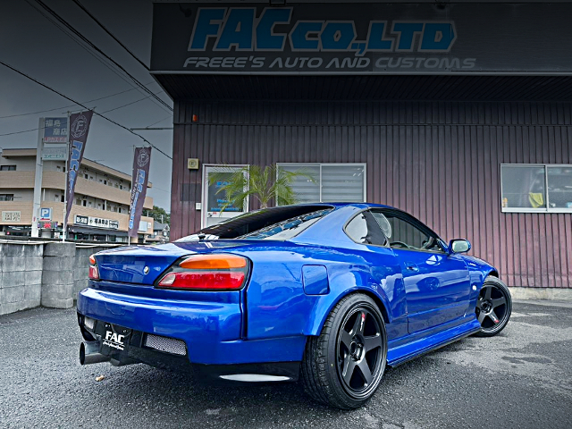 Rear exterior of WIDEBODY S15 SILVIA SPEC-R AERO.