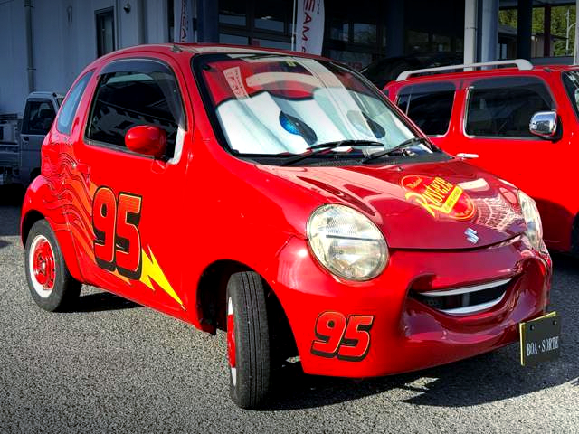 Front Exterior of Cars Styled EC22S SUZUKI TWIN.