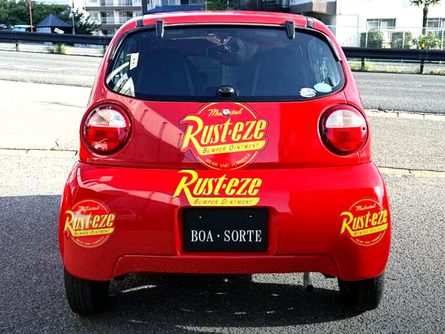 Tail lights of Cars Styled EC22S SUZUKI TWIN.