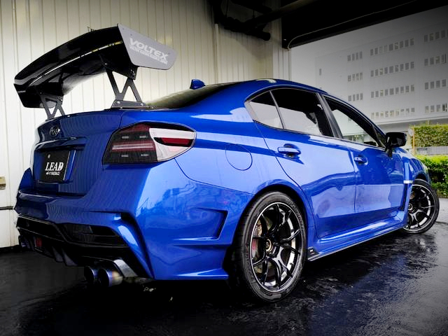 Rear exterior of VAB SUBARU WRX STI TYPE-S.