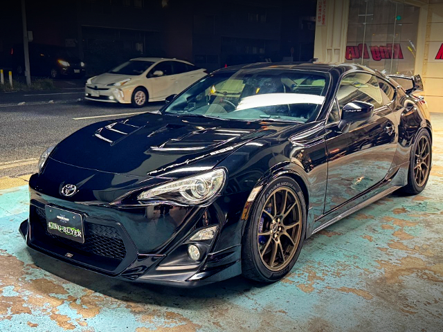 Front exterior of ZN6 TOYOTA 86GT.