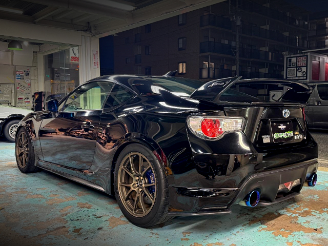 Rear exterior of ZN6 TOYOTA 86GT.