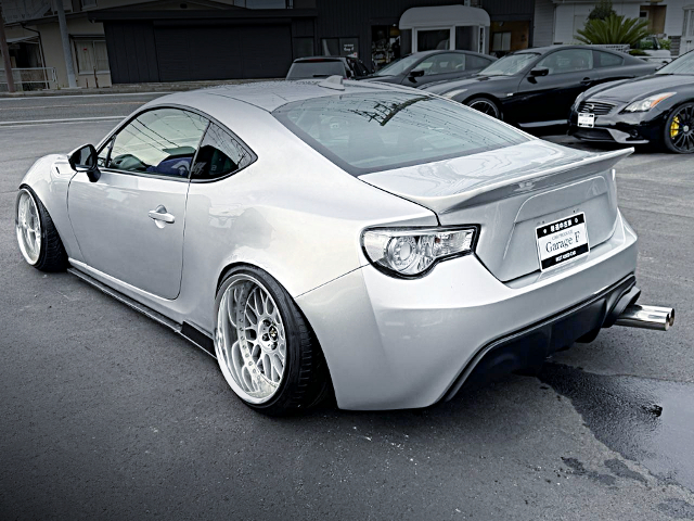 Rear exterior of STATIC ZN6 TOYOTA 86GT.