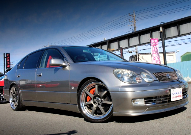 Front exterior of JZS161 ARISTO V300 VERTEX EDITION.