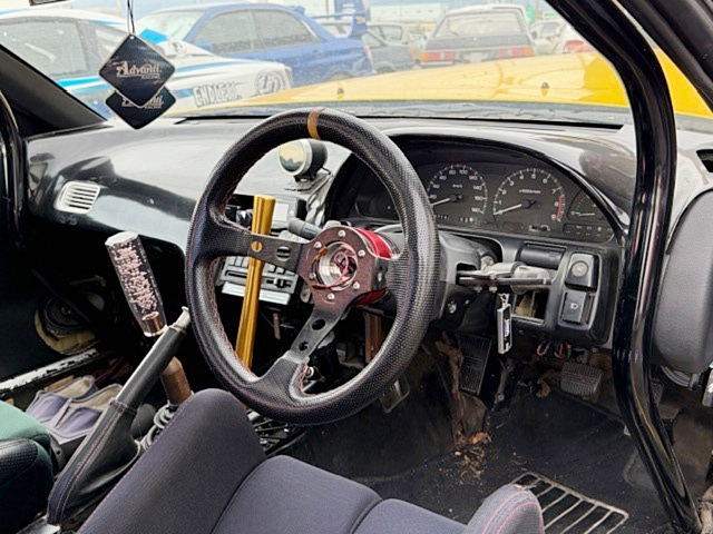 Interior of ROCKET BUNNY WIDEBODY 180SX.