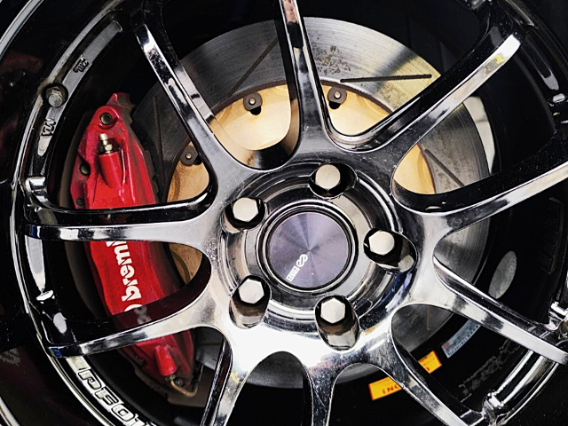 Brembo Brake caliper.