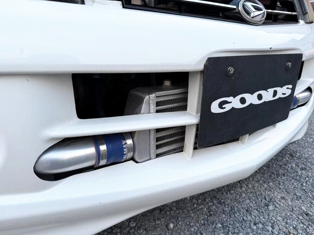 Front mount intercooler.