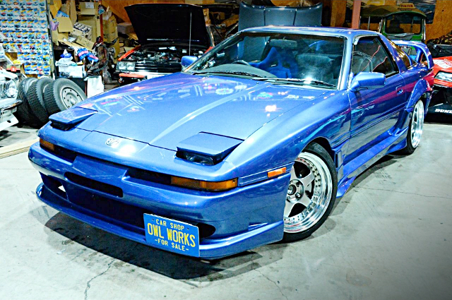 Front exterior of A70 TOYOTA SUPRA.