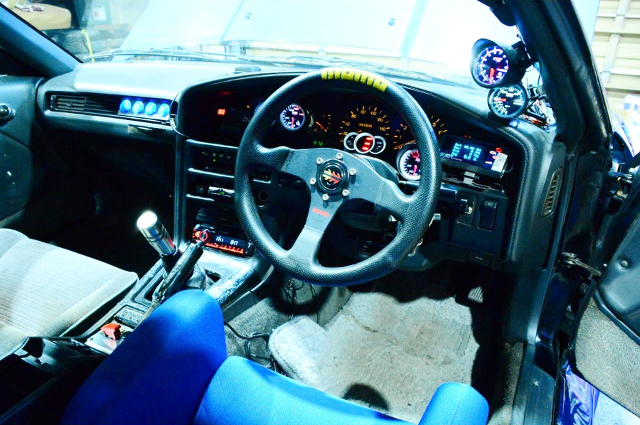 Interior of A70 TOYOTA SUPRA.