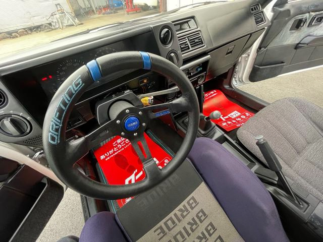 Dashboard of AE86 COROLLA LEVIN GT-APEX With LEFT HAND DRIVE CONVERSION.