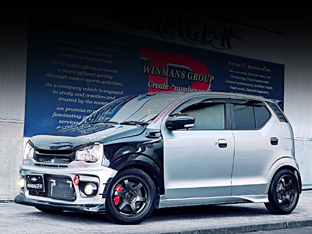 Front exterior of HA36S ALTO WORKS.