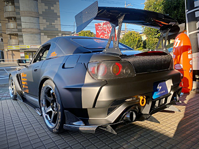 Rear exterior of VARIS DEMO CAR S2000 TYPE-S.