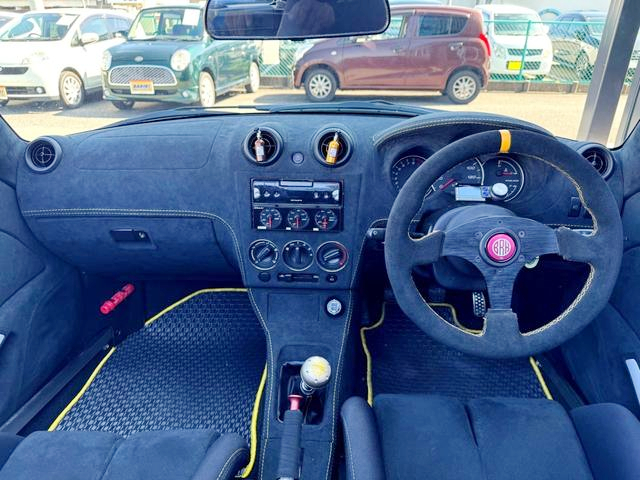 Interior of BARIKI DEMO CAR L880K COPEN ACTIVE TOP.