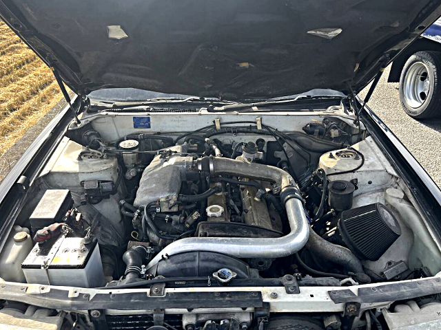 RB20DET turbo engine of Drift Spec Modified HC33 NISSAN LAUREL.