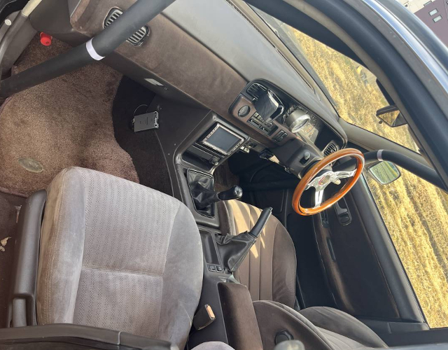 Interior of Drift Spec Modified HC33 NISSAN LAUREL.