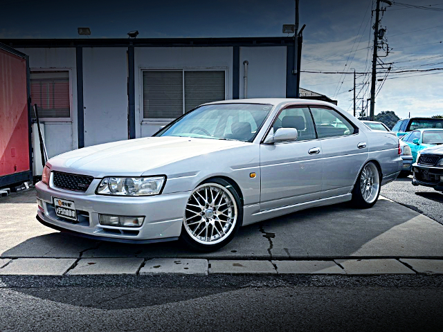 Front exterior of C35 LAUREL 25 CLUB S TYPE X.