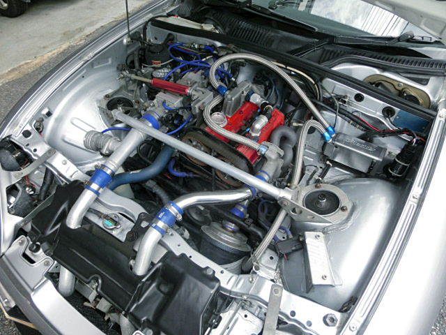 F6A Twin cam engine With PE059 TURBOCHARGER.