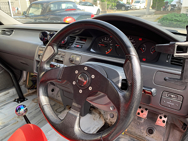 interior Dashboard of EG4 HONDA CIVIC With B20B VTEC.