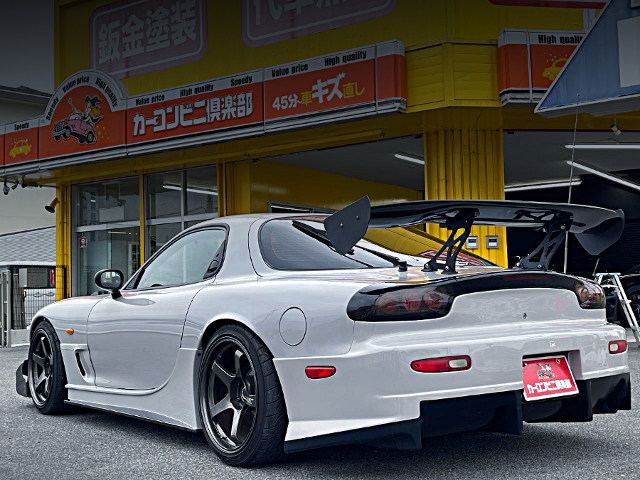 Rear exterior of FD3S RX-7 TYPE-RB.