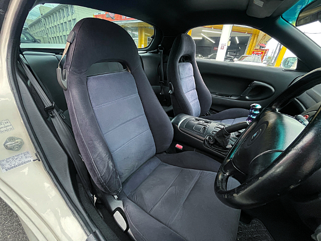Interior of DEMON CAMBERS and WIDEBODY FD3S RX-7 TYPE-R.