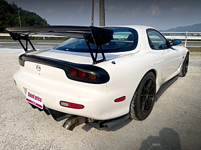 Rear exterior of FD3S MAZDA RX-7 TYPE-RB.