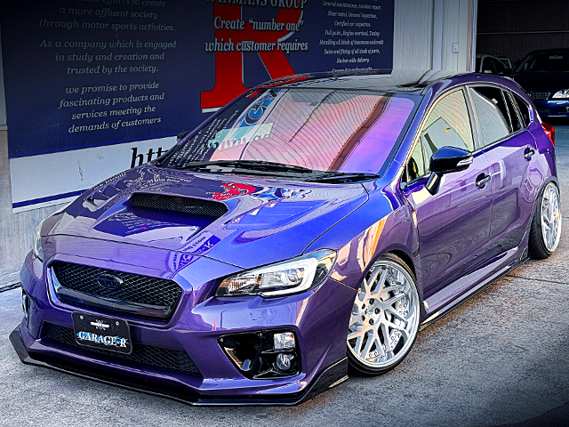 Front exterior of VAB Faced GP6 IMPREZA SPORT 2.0i.