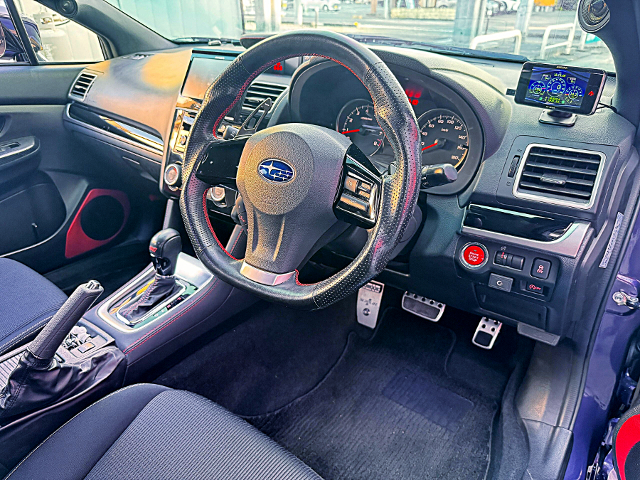 Interior of VAB Faced GP6 IMPREZA SPORT 2.0i.