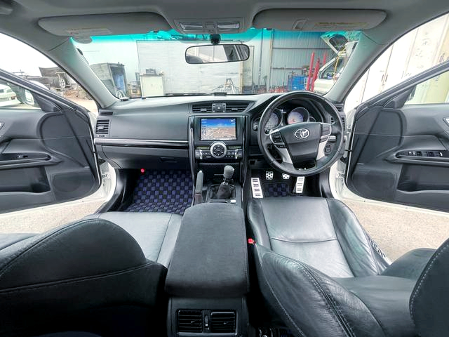 Manual shift conversion Interior of G's Styled GRX133 MARK X 350S