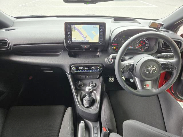 Interior of TRIAL DEMO CAR GXPA16 GR YARIS FIRST EDITION.
