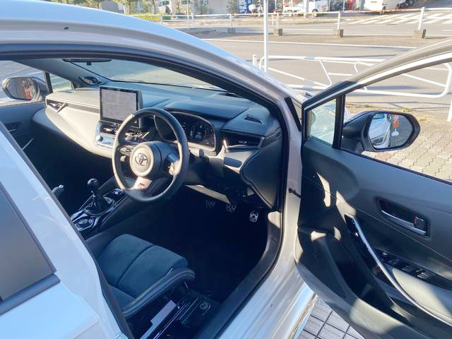 Interior of VARIS DEMO CAR GZEA14H GR COROLLA RZ.