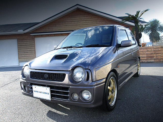 Front exterior of HA21S SUZUKI ALTO WORKS RS/Z.