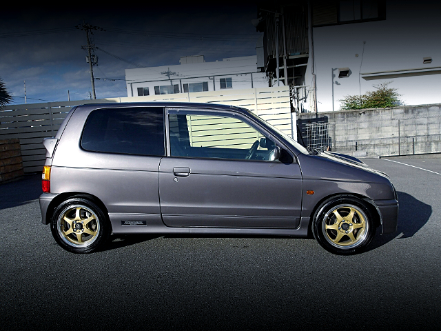 Side exterior of HA21S SUZUKI ALTO WORKS RS/Z.