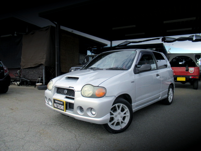 Front exterior of HA22S ALTO WORKS RS/Z.