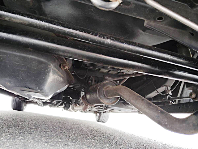 Exhaust pipe of HA23V SUZUKI ALTO VAN.