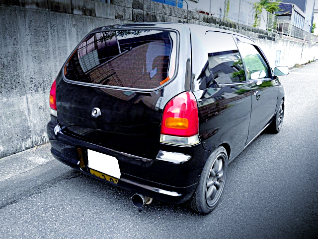 Rear exterior of HA23V SUZUKI ALTO VAN.