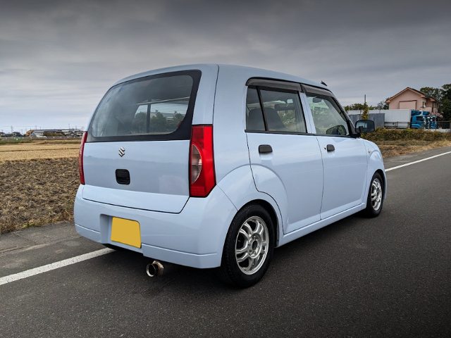 Rear exterior of HA24S SUZUKI ALTO.