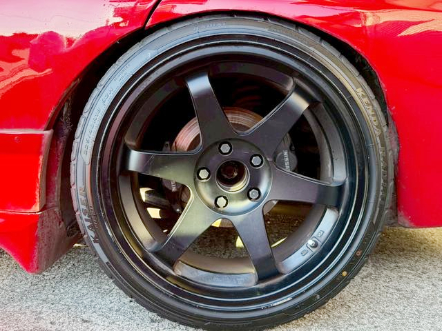 Twin Brake calipers.