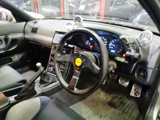 Interior Dashboard of GT-R Body styled HCR32 SKYLINE 4-DOOR GTS-t TYPE-M.