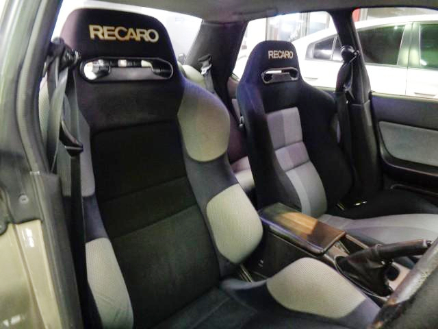 Interior seats of GT-R Body styled HCR32 SKYLINE 4-DOOR GTS-t TYPE-M.