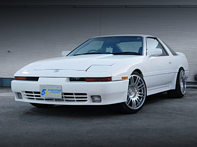 Front exterior of JZA70 SUPRA 2.5GT TWIN TURBO R.