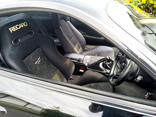 Interior seats of JZA80 TOYOTA SUPRA.
